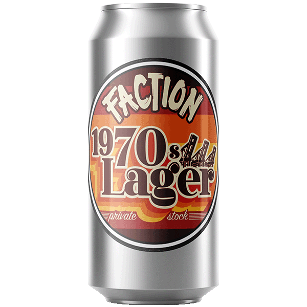 Faction Brewing 1970's Lager (473ml)