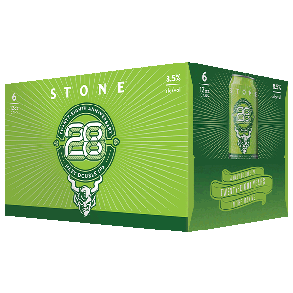 Stone Stone 28th Anniversary Hazy Double IPA (355ml) / Stone 28th Anniversary Hazy DIPA