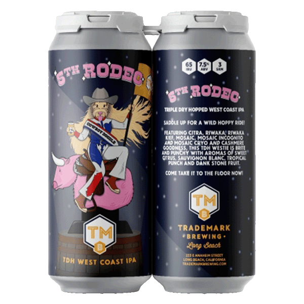 Trademark Brewing 5th Rodeo (5th Anniversary IPA) (473ml)