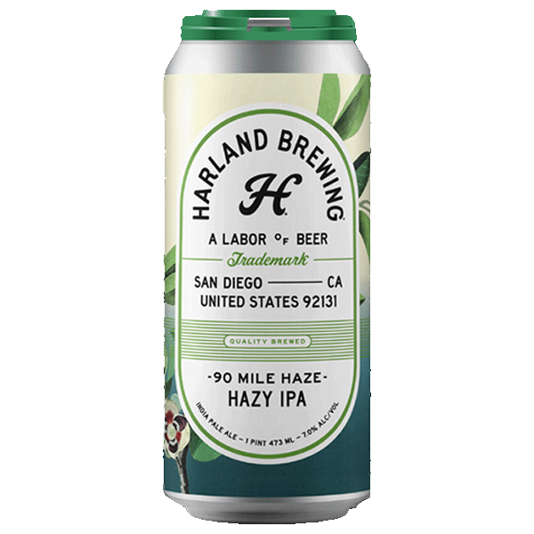 Harland 90 Mile Haze NZ Hazy IPA (473ml) / ナインティー マイルヘイズ【7/23出荷】
