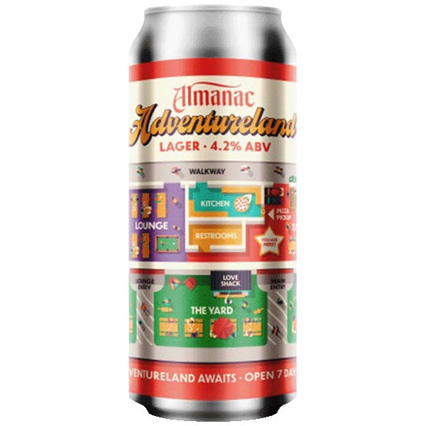 Almanac Adventureland Pils – アメリカンクラフトビール通販 Antenna
