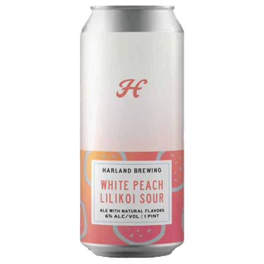 Harland White Peach Lilikoi Sour (473ml) / ホワイトピーチ リリコイサワー