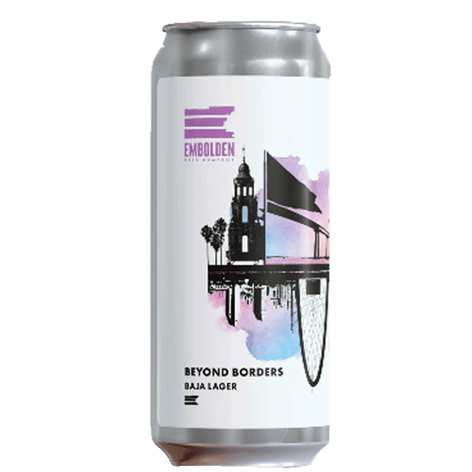 Embolden Beer Co Beyond Borders Baja Lager (473ml) / ビヨンド ボーダーズ