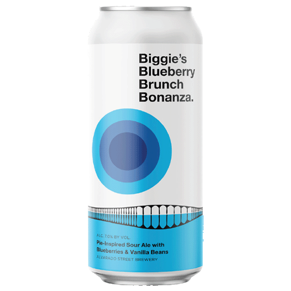 Alvarado Street Brewery Biggies Blueberry Brunch Bonanza (473ml) / ビギーズ ブルーベリー ブランチ ボナンザ