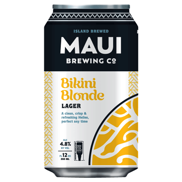 Maui Bikini Blonde Lager (355ml) / ビキニブロンドラガー