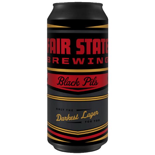 Fair State Coop Black Pils (473ml) / ブラック ピルス