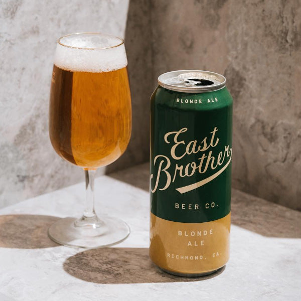 East Brother Beer Blonde Ale  (473ml) / ブロンドエール