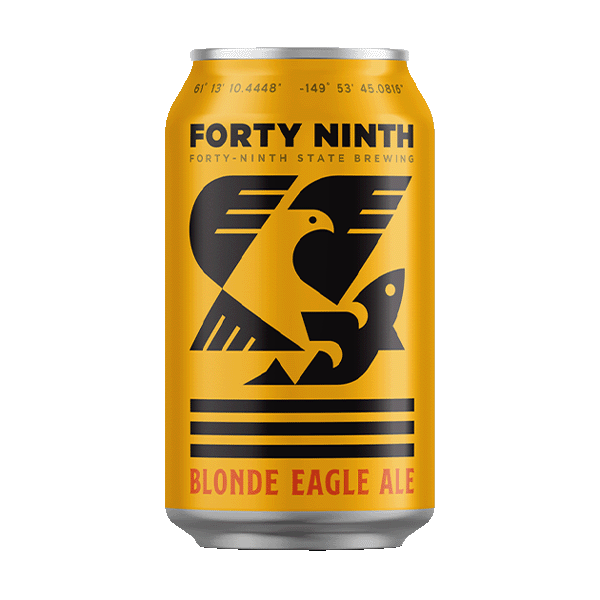 49th State Brewing Blonde Eagle Ale (355ml) / ブロンドイーグルエール【7/2出荷】
