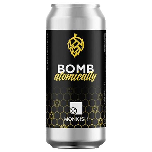 Monkish Bomb Atomically DDH DIPA (473ml)