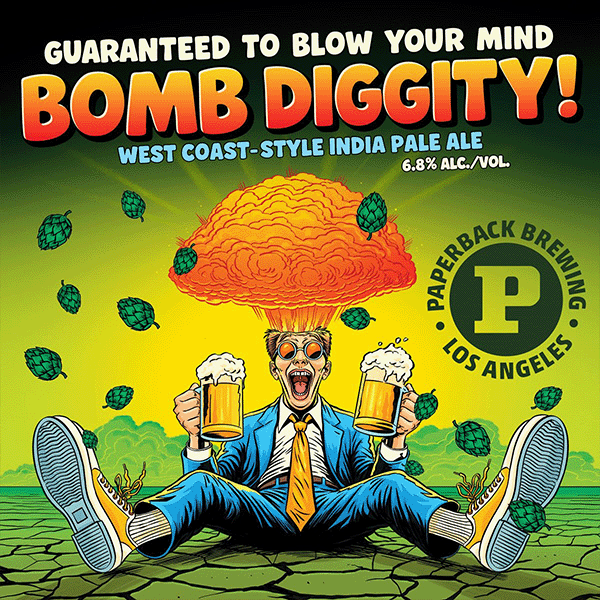 Paperback Bomb Diggity WC IPA (473ml) / ボム ディギティー【10/1出荷】