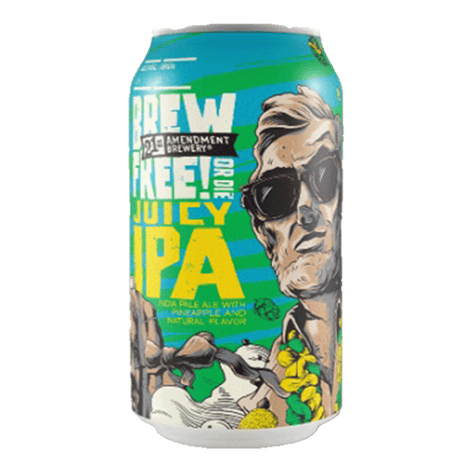 21st Amendment Brewery Brew Free! Or Die Juicy IPA (355ml) / ブリュー フリー オア ダイ ジューシーIPA