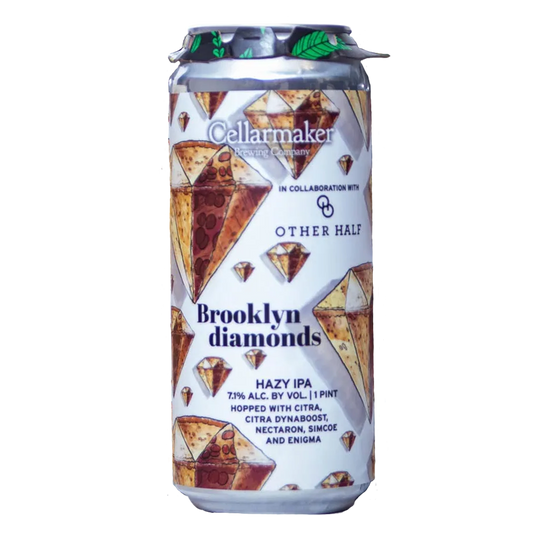 Cellarmaker Brewing Brooklyn Diamonds Hazy IPA (473ml) / Brooklyn Diamonds