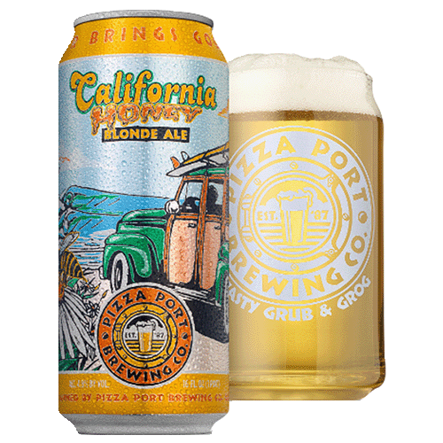 Pizza Port California Honey Ale (473ml) / カリフォルニアハニーエール