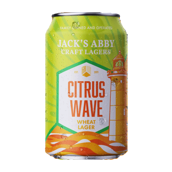 Jack's Abby Citrus Wave Wheat Lager (355ml) / シトラス ウェーブ【7/30出荷】