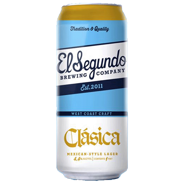 El Segundo Clasica Mexican Lager (473ml) / クラシカ【8/28出荷】