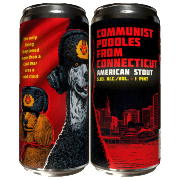 Paperback Communist Poodles From Connecticut (473ml) / コネチカット州の共産主義プードル