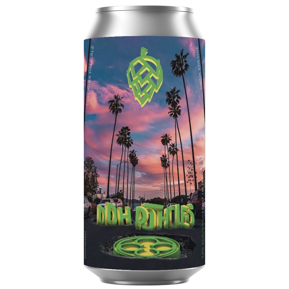 Monkish DDH Potholes Hazy IPA (473ml) / ポットホールズ