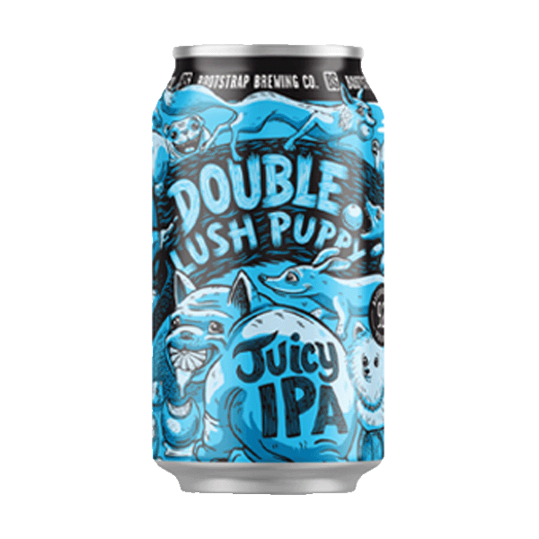 Bootstrap Brewing Company Double Lush Puppy Juicy Double IPA (355ml) / ダブル ラッシュ パピー