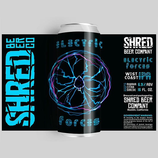 Shred Beer Company Electric Forces WC IPA (473ml)