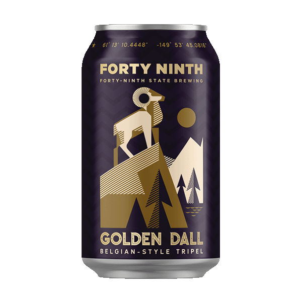 49th State Brewing Golden Dall Tripel (355ml) / ゴールデン ダール トリプル【7/2出荷】