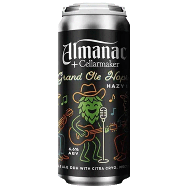 Almanac Grand Ole Hopry DDH Hazy IPA (Cellarmakerコラボ) (473ml) / グランド オールド ホップリー【9/4出荷】