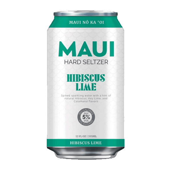 Maui Hard Seltzer Hibiscus Lime (355ml) / ハードセルツァー ハイビスカスライム