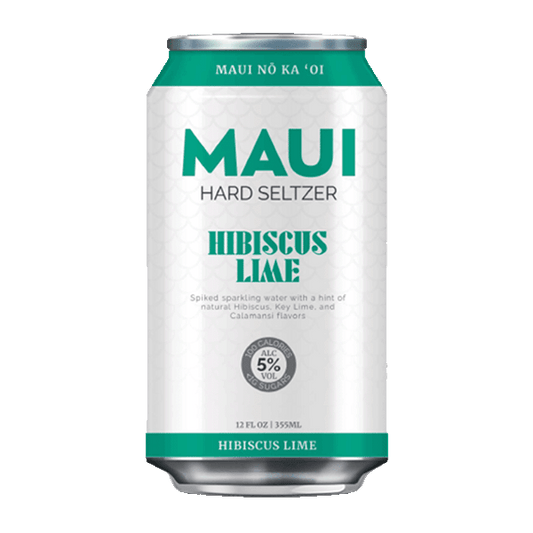 Maui Hard Seltzer Hibiscus Lime (355ml) / ハードセルツァー ハイビスカスライム