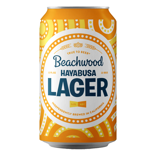 Beachwood Hayabusa Lager (355ml) / ハヤブサ ラガー【12/4出荷】