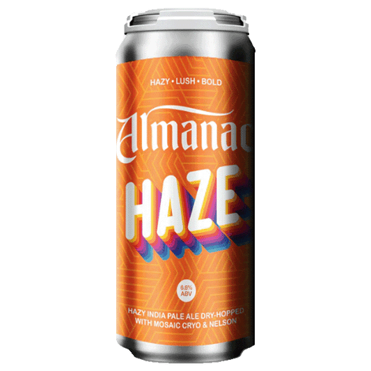 Almanac Haze with Mosaic Cryo and Nelson (473ml) / ヘイズ モザイククリオ ネルソン
