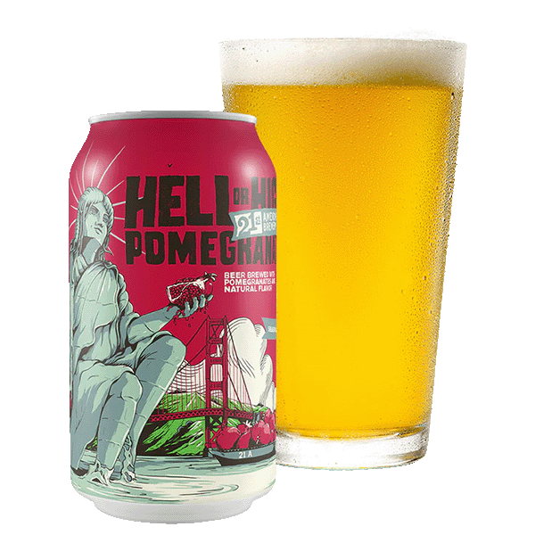 21st Amendment Brewery Hell or High Pomegranate (355ml) / ヘル オア ハイ ポメグラネイト