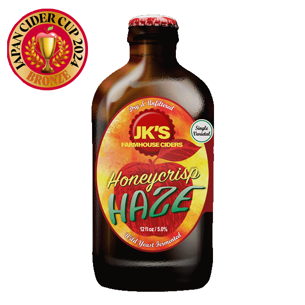 JK'S Farmhouse Ciders JK'S Honey Crisp Haze (355ml) / ジェイケーズ ハニー クリスプ ヘイズ