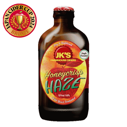JK'S Farmhouse Ciders JK'S Honey Crisp Haze (355ml) / ジェイケーズ ハニー クリスプ ヘイズ