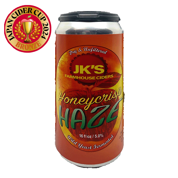 JK'S Farmhouse Ciders JK'S Honey Crisp Haze (473ml) / ジェイケーズ ハニー クリスプ ヘイズ