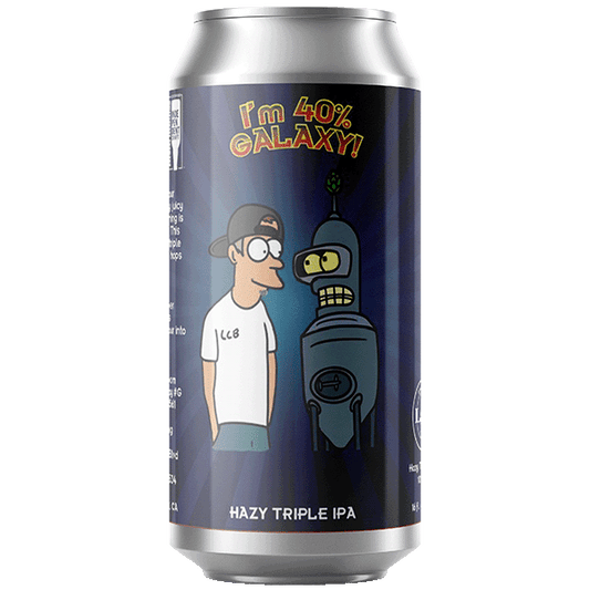 Local Craft Beer I'm 40% Galaxy NE TIPA (473ml)