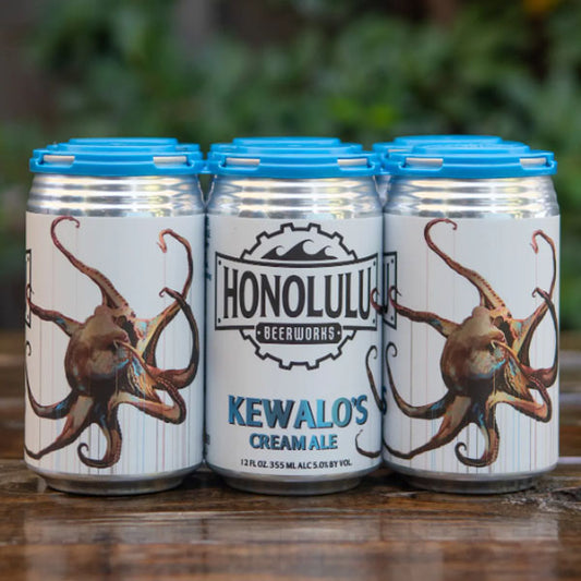 Honolulu Beerworks Kewalo's Cream Ale (355ml) / ケワロ クリームエール