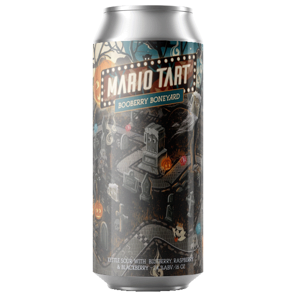 8 bit Brewing Mario Tart: BooBerry Boneyard (473ml)