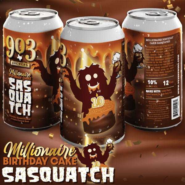 903 Brewers Millionaire Birthday Cake Sasquatch (355ml) / ミリオネア バースデーケーキ サスクァッチ