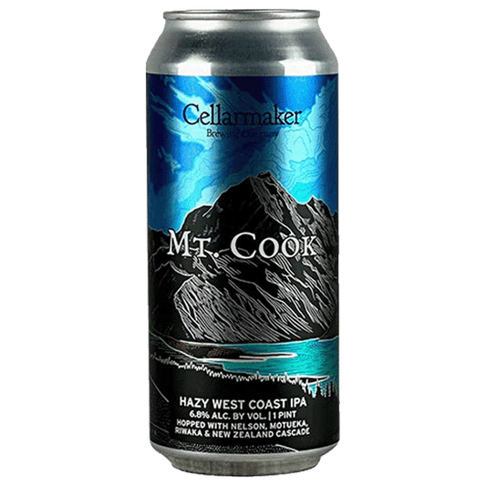 Cellarmaker Brewing Mt.Cook HazyIPA (473ml) / Mount Cook