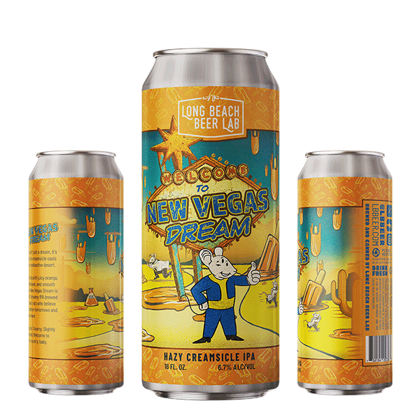 Long Beach Beer Lab New Vegas Dream Hazy IPA (473ml) / ニューベガス ドリーム