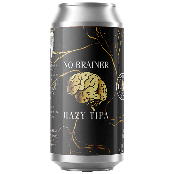 Local Craft Beer No Brainer NE TIPA (473ml)