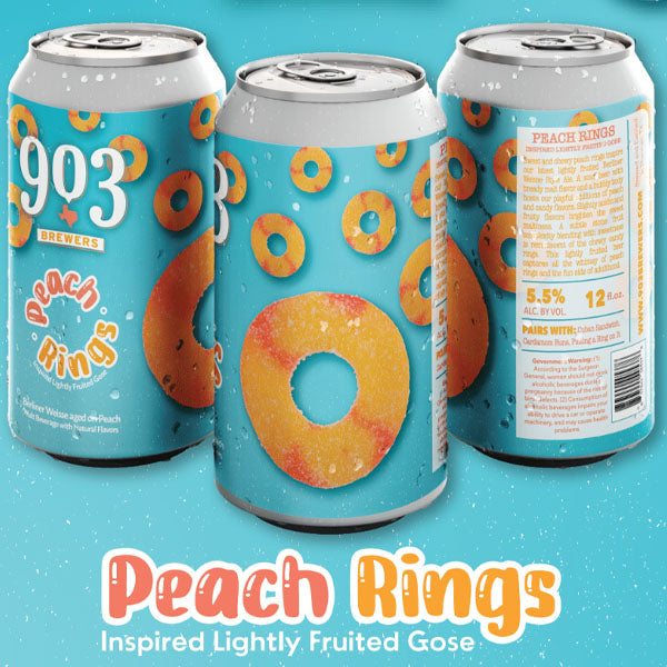 903 Brewers Peach Rings (355ml) / ピーチリングス