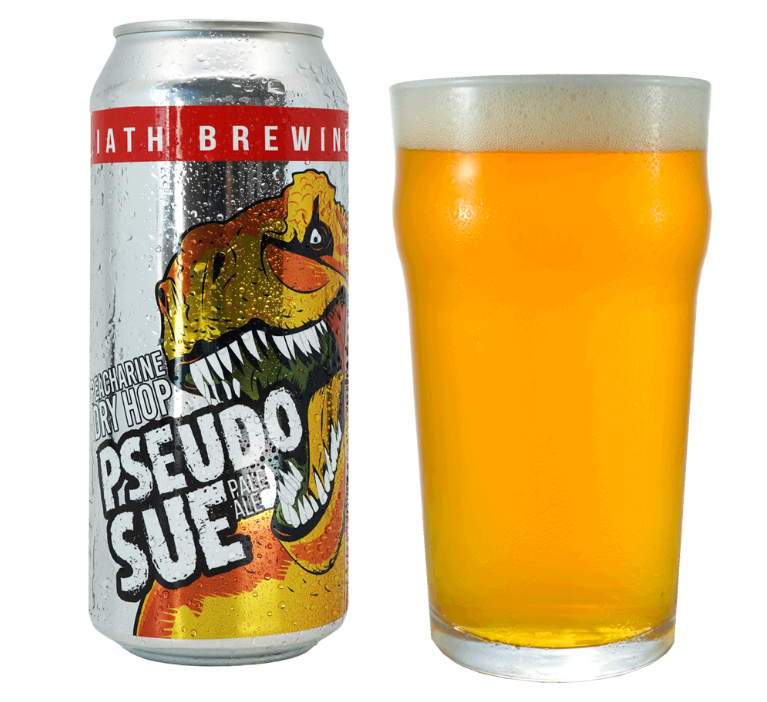 Toppling Goliath Peacharine Pseudo Sue (473ml) / ピーチャリン スードー スー