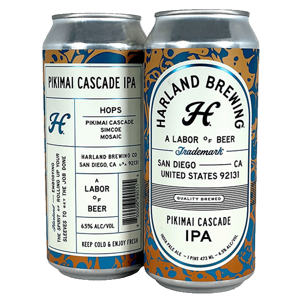 Harland Pikimai Cascade WC IPA (473ml)