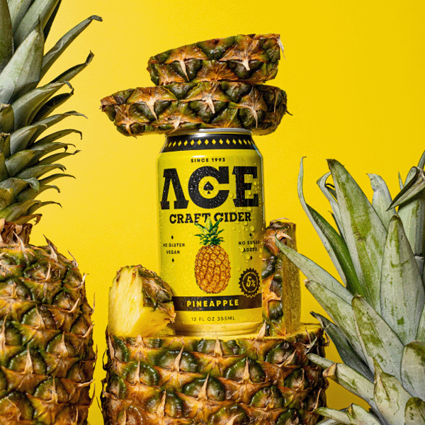 Ace Cider Ace Pineapple (355ml) / エース パイナップル【10/22出荷】