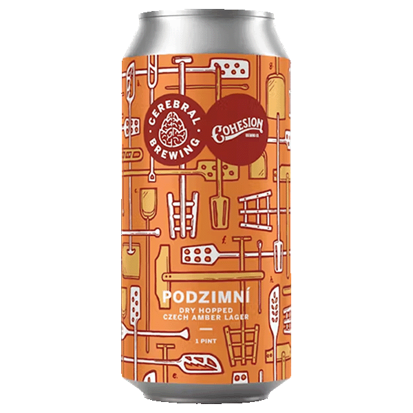 Cerebral Brewing Podzimni Amber Lager (Cohesionコラボ) (473ml) / ポッドジミニ