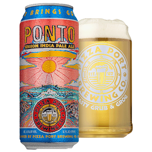 Pizza Port Ponto Sessionable IPA (473ml) / ポント セッショナブル アイピーエー