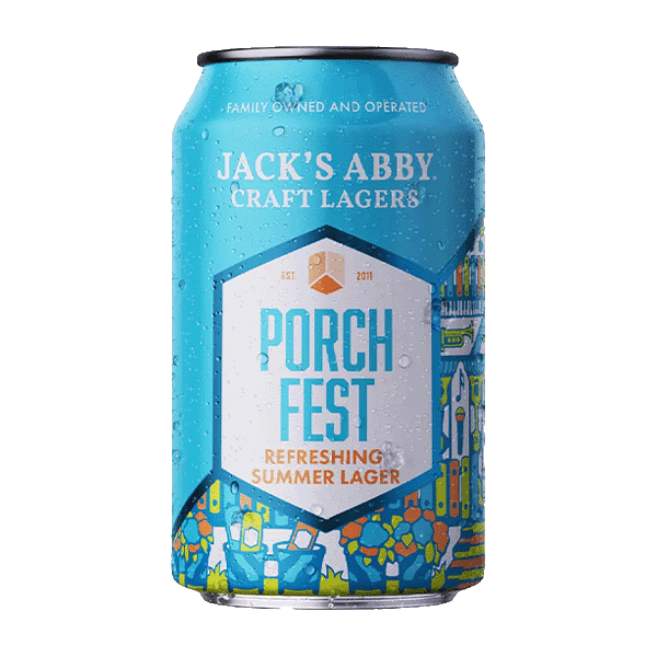 Jack's Abby Porch Fest Summer Lager (355ml) / ポーチ フェスト【7/30出荷】
