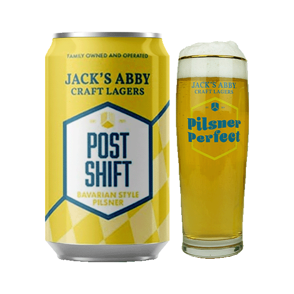 Jack's Abby Post Shift German Pilsner (355ml) / ポスト シフト【1/8出荷】