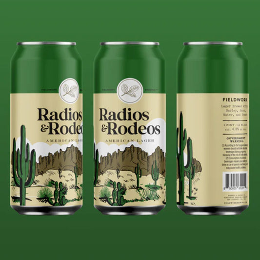 Fieldwork Radios & Rodeos Light Lager (473ml) / レディオス ロディオス【5/2出荷】