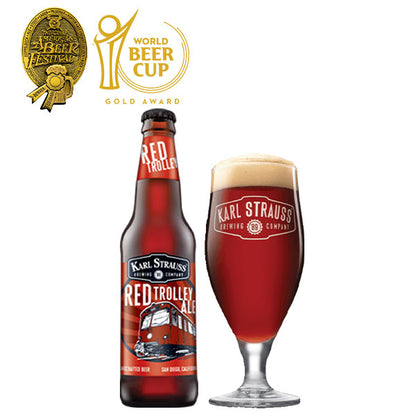 【Try Me価格】Karl Strauss Red Trolley Ale (355ml) / レッド トロリー エール
